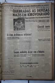 Página do jornal Correio do Ceará de dezembro de 1943