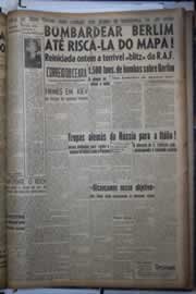 Página do jornal Correio do Ceará de dezembro de 1943