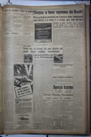 Página do jornal Correio do Ceará de dezembro de 1943