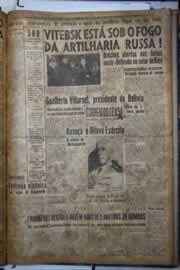 Página do jornal Correio do Ceará de dezembro de 1943