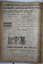 Página do jornal Correio do Ceará de dezembro de 1943