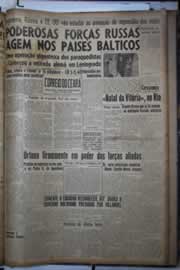 Página do jornal Correio do Ceará de dezembro de 1943