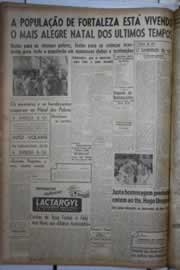 Página do jornal Correio do Ceará de dezembro de 1943