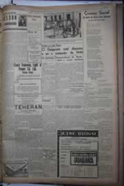 Página do jornal Correio do Ceará de dezembro de 1943