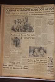 Página do jornal Correio do Ceará de janeiro de 1944