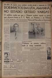 Página do jornal Correio do Ceará de janeiro de 1944