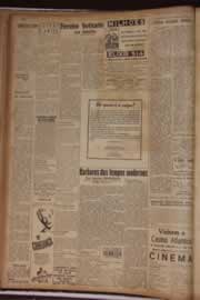 Página do jornal Correio do Ceará de janeiro de 1944
