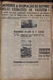 Página do jornal Correio do Ceará de janeiro de 1944
