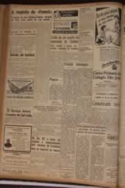 Página do jornal Correio do Ceará de janeiro de 1944