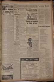 Página do jornal Correio do Ceará de janeiro de 1944