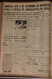 Página do jornal Correio do Ceará de janeiro de 1944