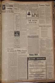 Página do jornal Correio do Ceará de janeiro de 1944