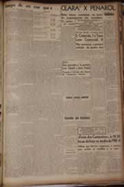 Página do jornal Correio do Ceará de janeiro de 1944