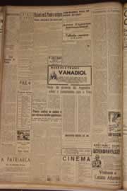 Página do jornal Correio do Ceará de janeiro de 1944
