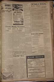 Página do jornal Correio do Ceará de janeiro de 1944