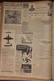Página do jornal Correio do Ceará de janeiro de 1944