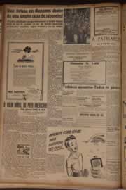 Página do jornal Correio do Ceará de janeiro de 1944