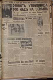 Página do jornal Correio do Ceará de fevereiro de 1944