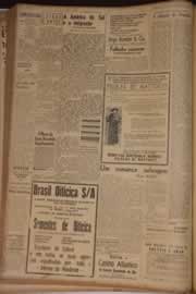 Página do jornal Correio do Ceará de fevereiro de 1944
