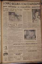Página do jornal Correio do Ceará de fevereiro de 1944