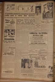 Página do jornal Correio do Ceará de fevereiro de 1944