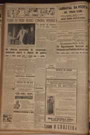 Página do jornal Correio do Ceará de fevereiro de 1944