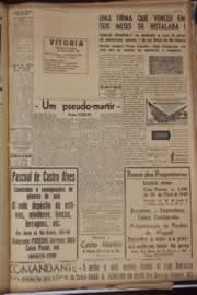 Página do jornal Correio do Ceará de março de 1944
