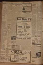 Página do jornal Correio do Ceará de março de 1944
