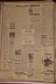 Página do jornal Correio do Ceará de março de 1944