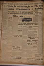 Página do jornal Correio do Ceará de março de 1944