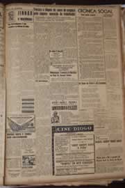 Página do jornal Correio do Ceará de março de 1944