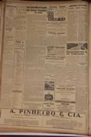 Página do jornal Correio do Ceará de março de 1944