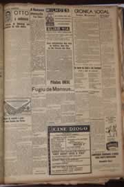 Página do jornal Correio do Ceará de março de 1944