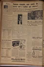 Página do jornal Correio do Ceará de março de 1944