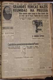 Página do jornal Correio do Ceará de março de 1944