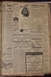 Página do jornal Correio do Ceará de março de 1944