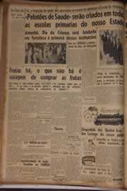 Página do jornal Correio do Ceará de março de 1944