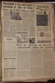 Página do jornal Correio do Ceará de março de 1944