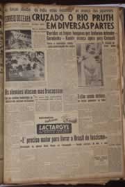 Página do jornal Correio do Ceará de março de 1944