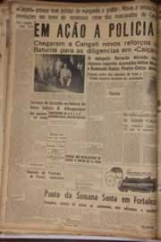 Página do jornal Correio do Ceará de março de 1944