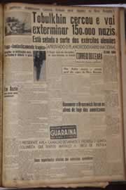 Página do jornal Correio do Ceará de abril de 1944