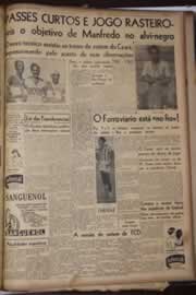 Página do jornal Correio do Ceará de abril de 1944