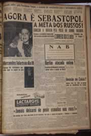 Página do jornal Correio do Ceará de abril de 1944