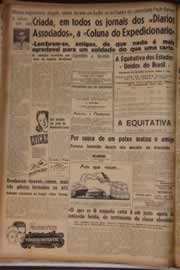 Página do jornal Correio do Ceará de abril de 1944