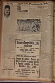 Página do jornal Correio do Ceará de abril de 1944