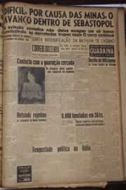 Página do jornal Correio do Ceará de abril de 1944