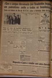 Página do jornal Correio do Ceará de abril de 1944