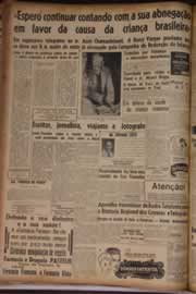 Página do jornal Correio do Ceará de abril de 1944
