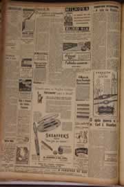 Página do jornal Correio do Ceará de abril de 1944