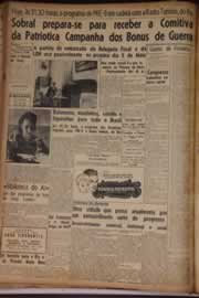 Página do jornal Correio do Ceará de abril de 1944